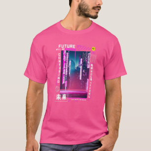 Tokyo cyberpunk vaporwave in japanese retro vibes T-Shirt