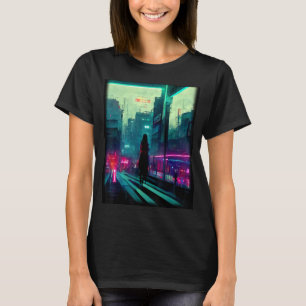 Tokyo Cyberpunks Retro lo-fi indie Japan vibe aest T-Shirt