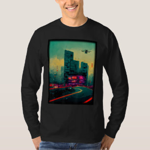 Tokyo Cyberpunks Retro lo-fi indie Japan vibe aest T-Shirt
