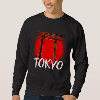 Tokyo Doodle: The Majesty of the torii in front Sweatshirt