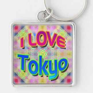 Tokyo Festival 3 "I LOVE Tokyo" Keychain