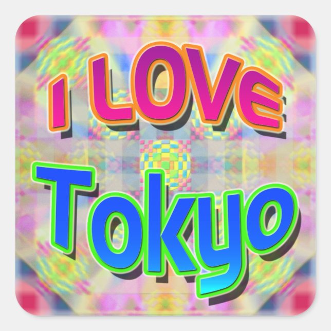 Tokyo Festival 3 "I LOVE Tokyo" Sticker (Front)