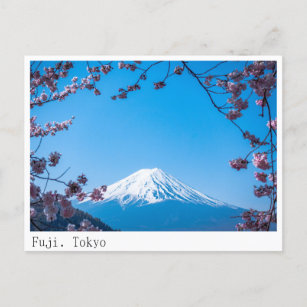 Tokyo, Fuji mountain Postcard