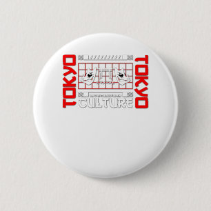 Tokyo Gate for Travel Lover 6 Cm Round Badge