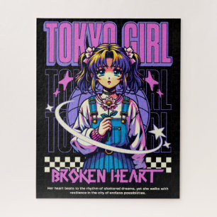 Tokyo Girl: Rhythm of Resilience Jigsaw Puzzle
