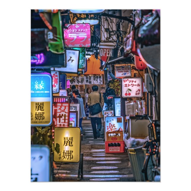 Tokyo Izakaya-gai L-size Photo Print (Front)