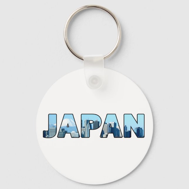 Tokyo Japan 012 Key Ring (Front)