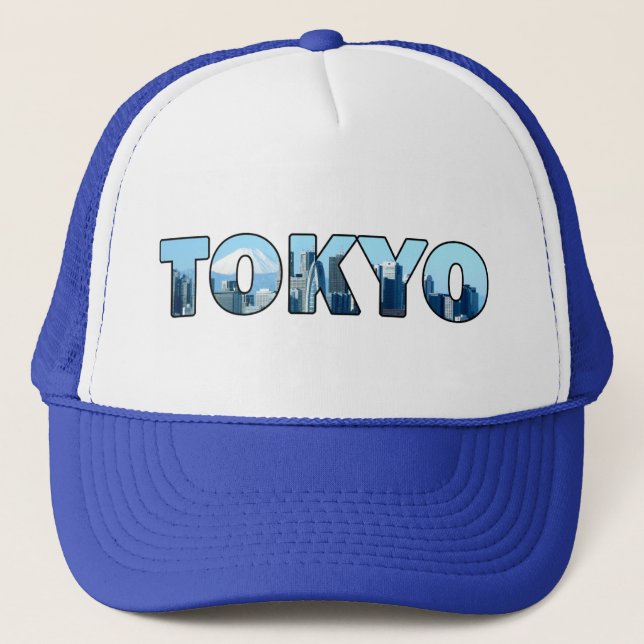 Tokyo Japan 023 Trucker Hat (Front)