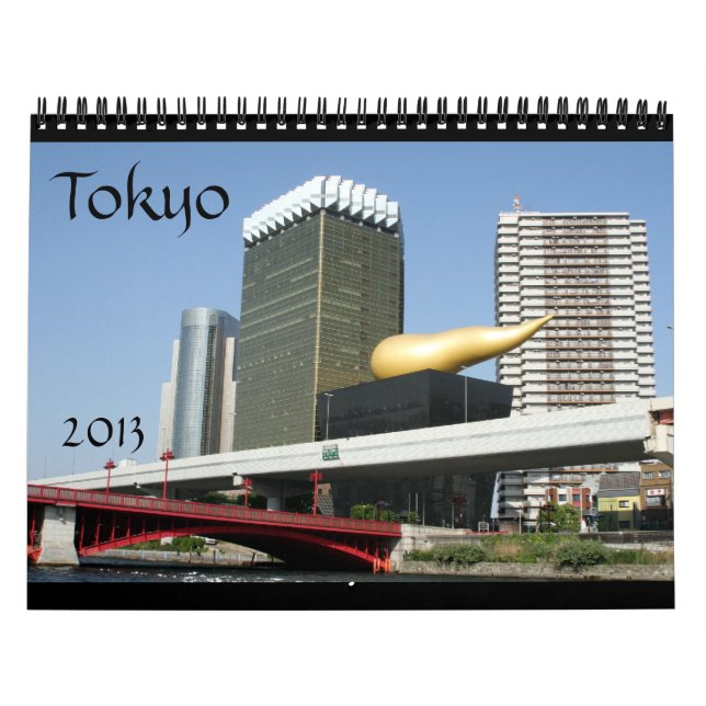 tokyo japan 2013 calendar (Cover)