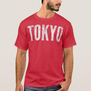 Tokyo, Japan Distressed Graphic T-Shirt