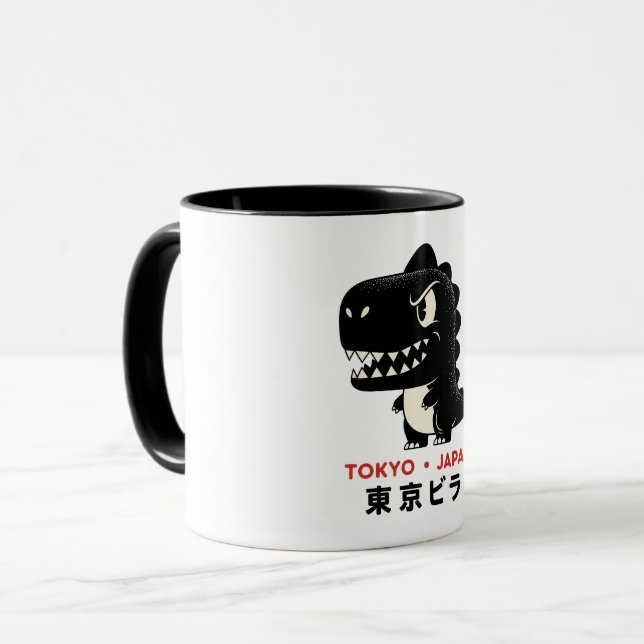 TOKYO JAPAN GODZILLA MUG (Front Left)