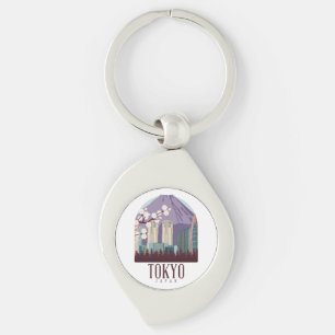 Tokyo Japan Japan Vintage Travel   Key Ring