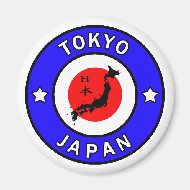Tokyo Japan Magnet (Front)