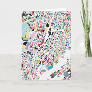 Tokyo Japan Map Card