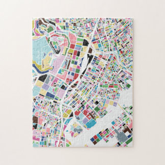 Tokyo Japan Map Jigsaw Puzzle