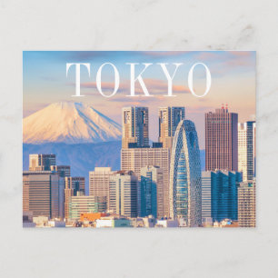 Tokyo Japan Mount Fuji Postcard