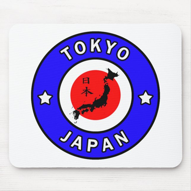 Tokyo Japan Mouse Mat (Front)