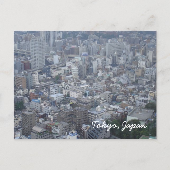 Tokyo, Japan Postcard (Front)
