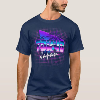 Tokyo Japan Retrowave Outrun  2 T-Shirt