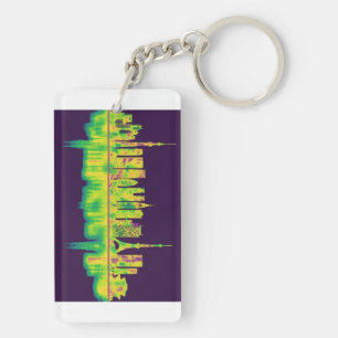 Tokyo Japan Skyline Key Ring