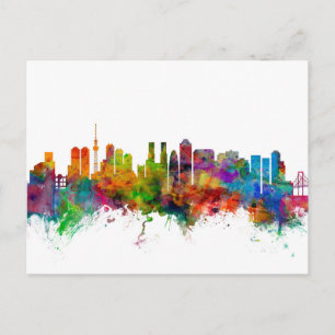 Tokyo Japan Skyline Postcard