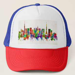 Tokyo Japan Skyline Trucker Hat