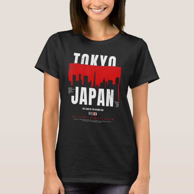 Tokyo Japan The Land Of The Rising Sun Original St T-Shirt (Front)