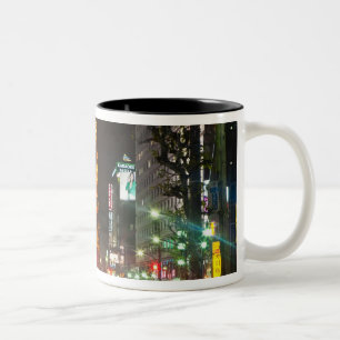 Tokyo, Japan. Tokyo Tower is a communications Two-Tone Coffee Mug