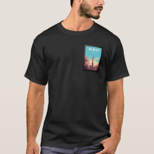 Tokyo Japan Travel Poster T-Shirt
