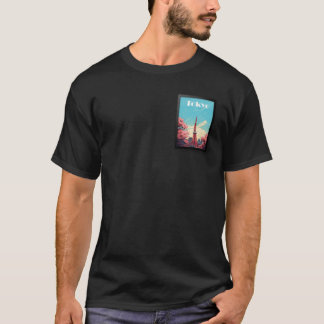 Tokyo Japan Travel Poster T-Shirt