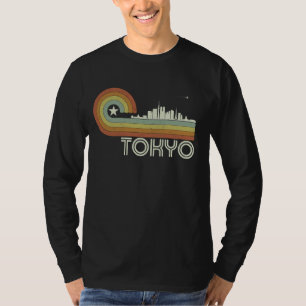 Tokyo Japan Vacation Retro Vintage Skyline Tokyo T-Shirt