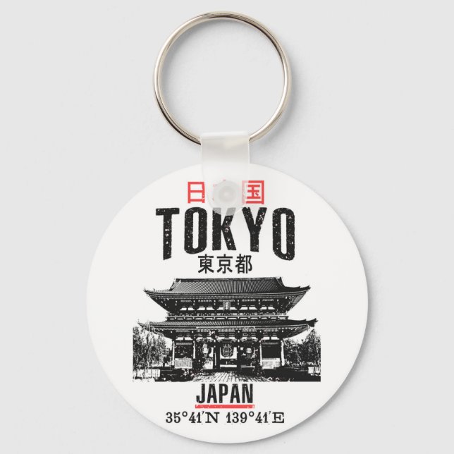 Tokyo Key Ring (Front)