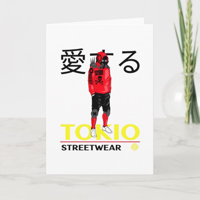 Tokyo Love - Streetwear - Anime Tokyo Card (Front)