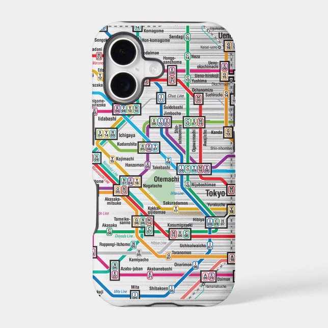 TOKYO METRO MAP (Back)