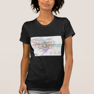 Tokyo Metro Map T-Shirt