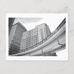 Tokyo Monorail: Shiodome, Tokyo Postcard