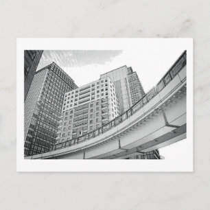 Tokyo Monorail: Shiodome, Tokyo Postcard