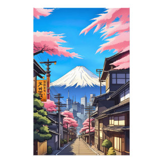 Tokyo Mt Fuji  Photo Print