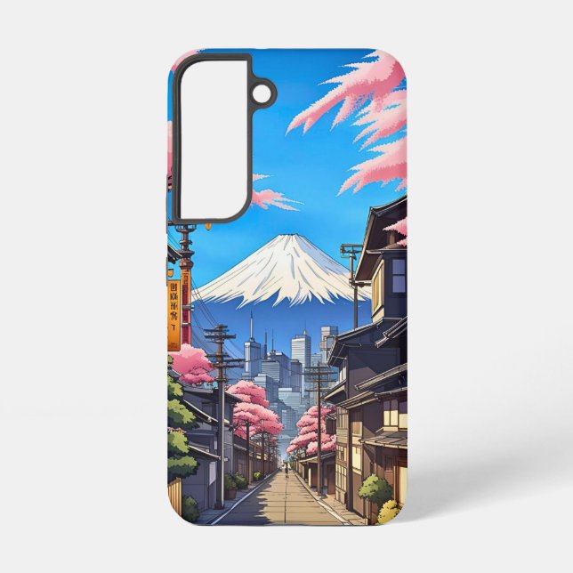 Tokyo Mt Fuji  Samsung Galaxy S22 Case (Back)