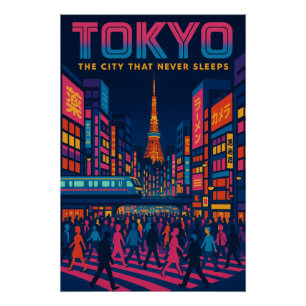 Tokyo – Neon Metropolis Poster