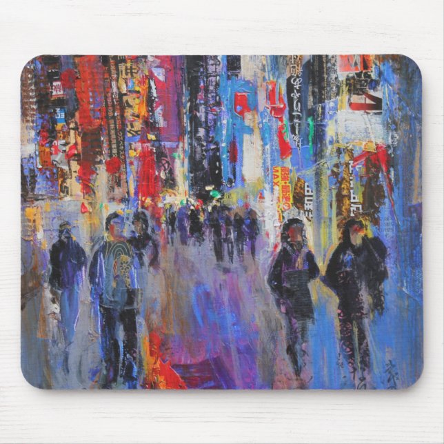 Tokyo Night Mouse Mat (Front)