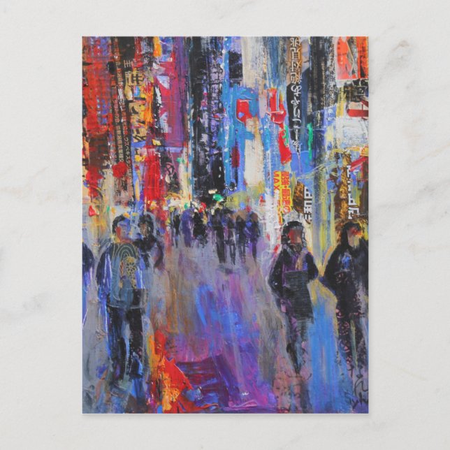 Tokyo Night Postcard (Front)