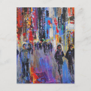 Tokyo Night Postcard