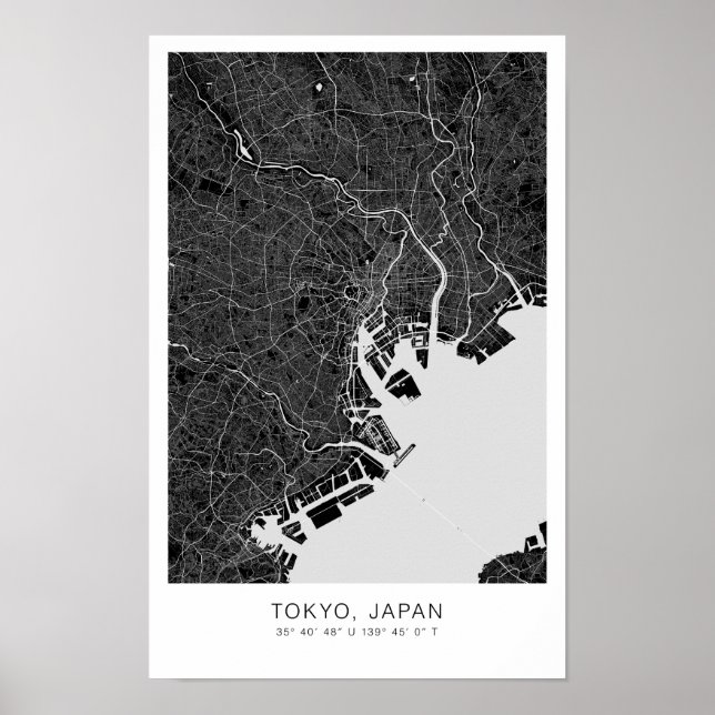 tokyo poster minimalist scandinavian (Front)