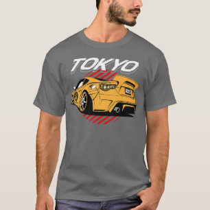 Tokyo Race Car Japan Street Racing Premium retro f T-Shirt