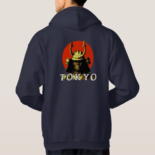 Tokyo Samurai Japan Hoodie (Back)