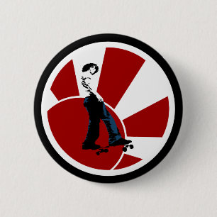 Tokyo Skate Button