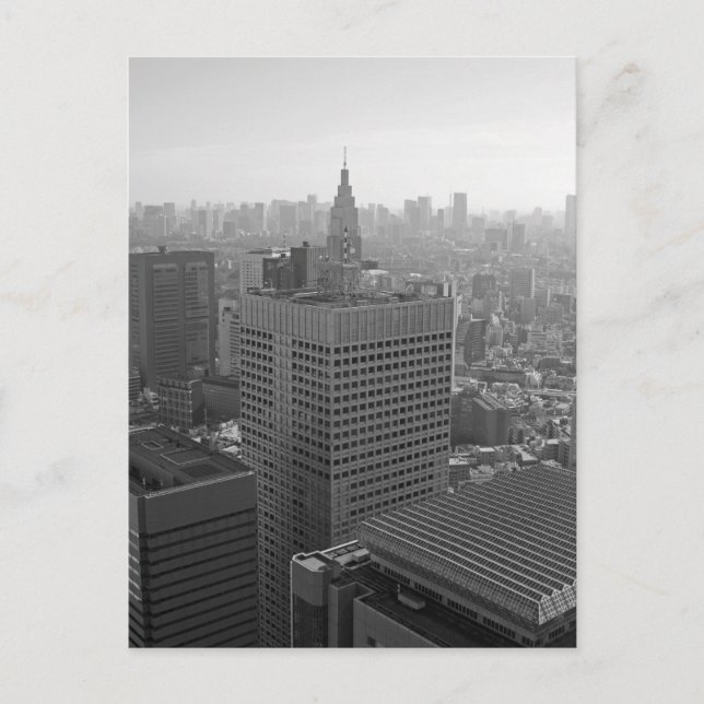 Tokyo skyline postcard (Front)