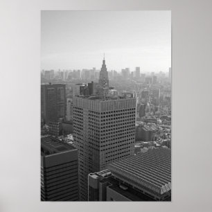 Tokyo skyline poster