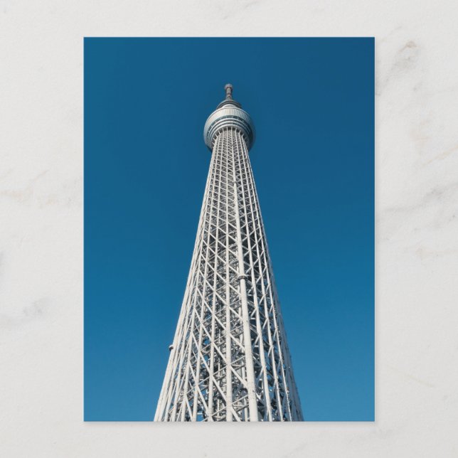 Tokyo Skytree Observation Tower Postcard (Front)